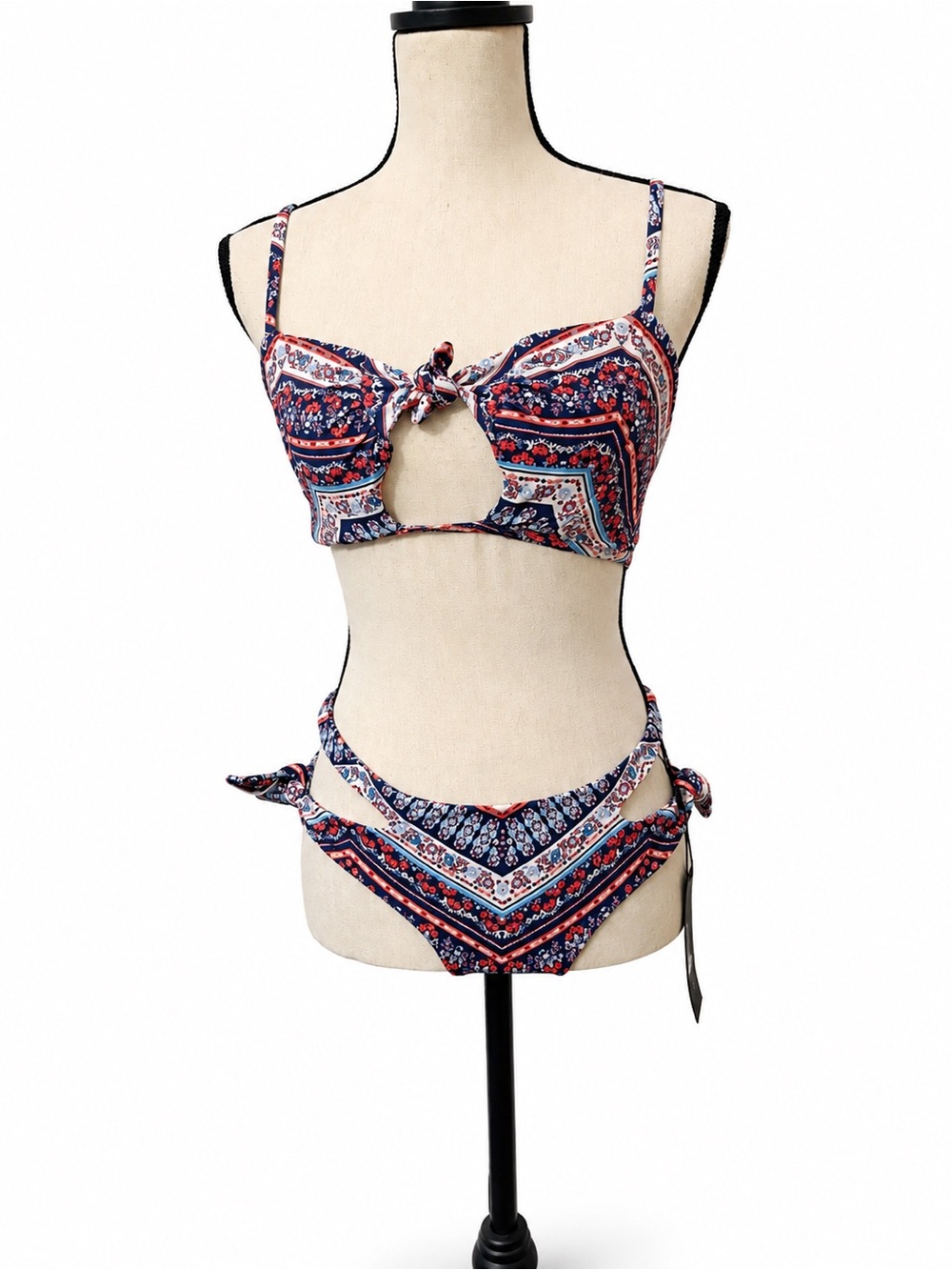 Mary Grace Swim M·G·S Boho Bikini Set – Size L – NWT